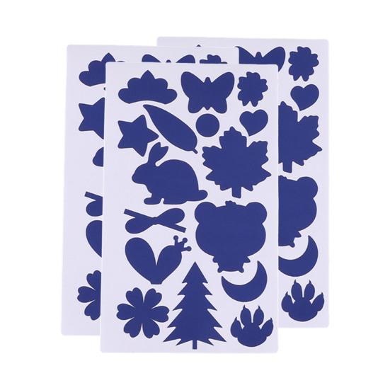 3Pcs Down Jacket Patches Creative Shape Waterproof Easy To Use DIY Clothing Hole Self-Adhesive Repair Patches