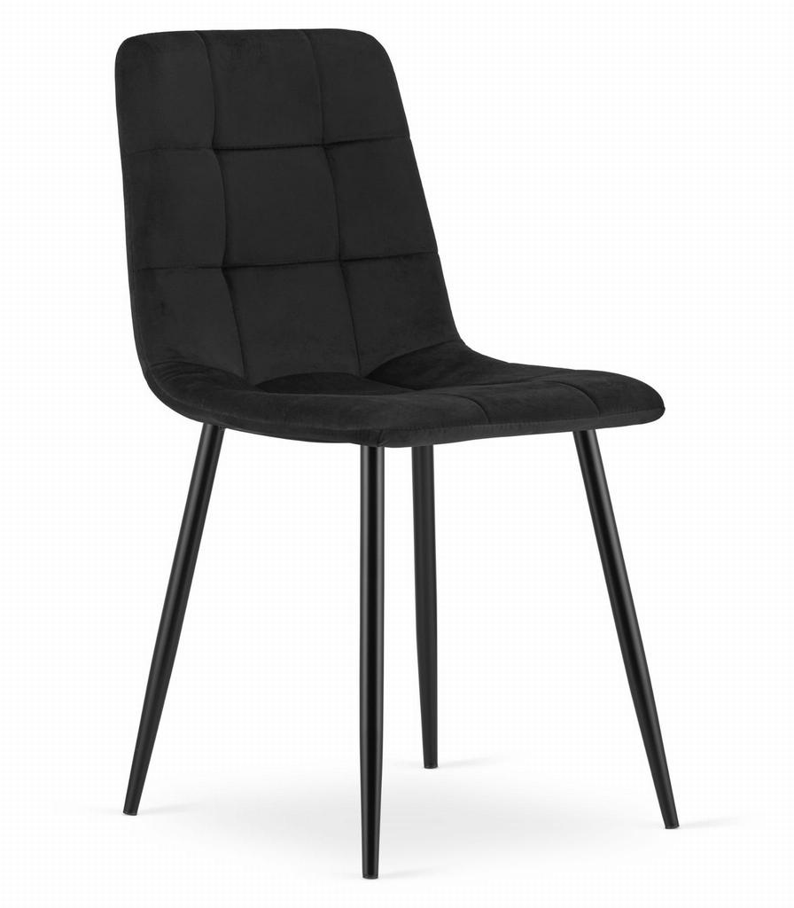 KARA chair - black velvet x 1