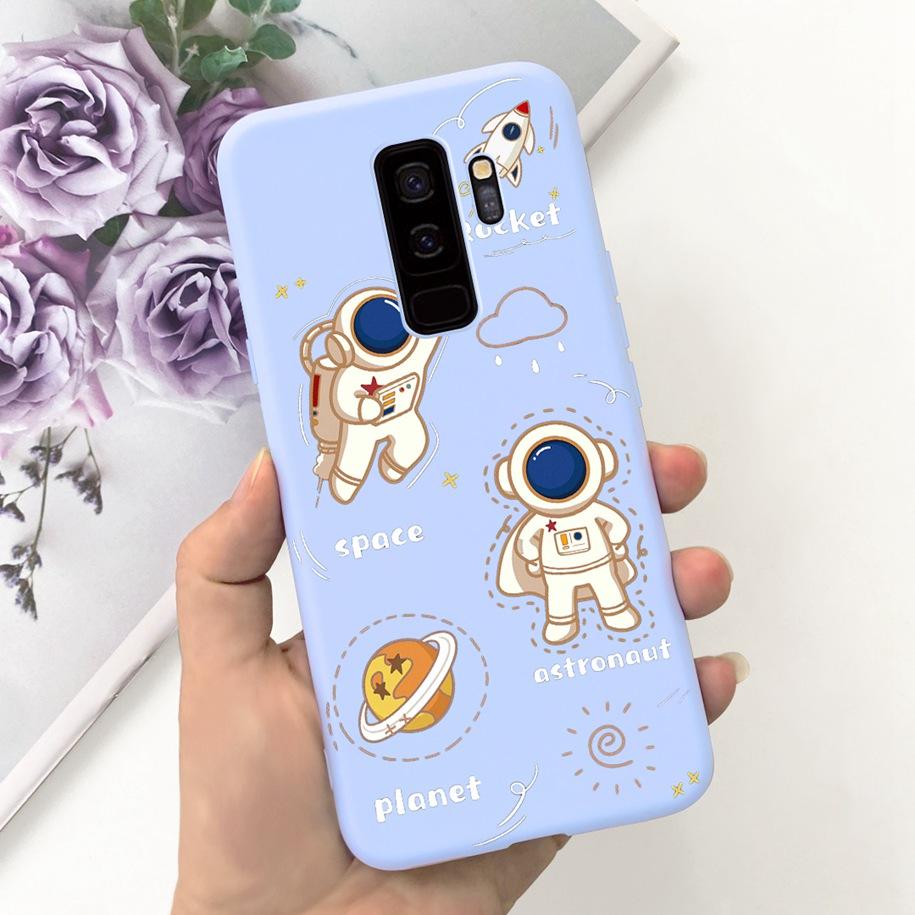 Для Samsung Galaxy S9 S 9 Plus Чехол Популярный Мрамор Мультяшный Мягкий Чехол Силиконовый Ударопрочный Чехол для Телефона Для Samsung S9+ S9Plus Capa