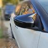 For Nissan Kicks Lannia BlueBird 2015- Car Rearview Side Mirror Cover Wing Cap Exterior Sticker Door Rear View Case Trim