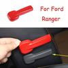 1 шт. Ручка регулировки сиденья Кнопка Подходит для Ford Ranger 2015- Накладка Красный ABS