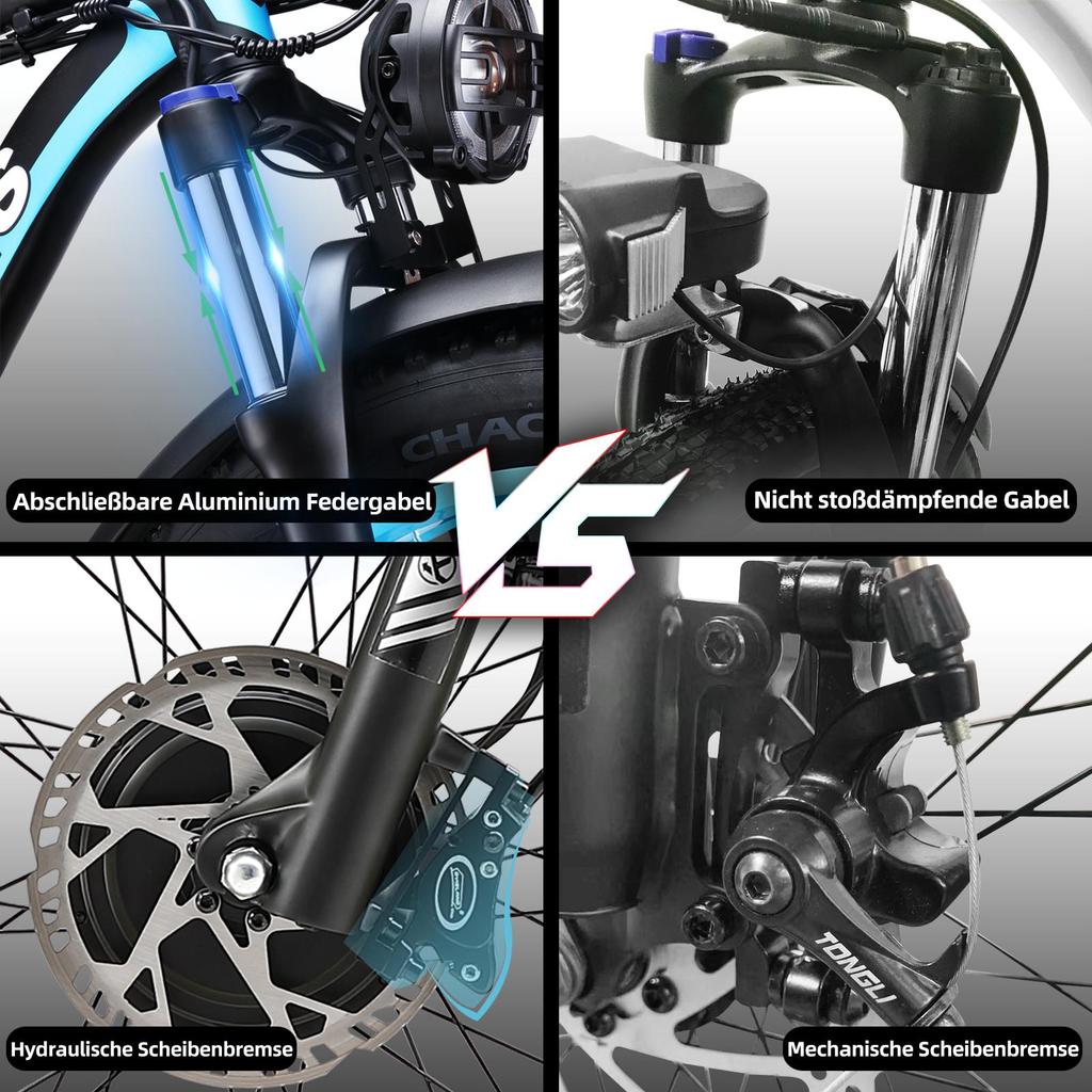 KETELES K800 Electric Bicycle 2*1000 Motors, 48V 23Ah Battery, 26*4.0 Inch Fat Tire, Hydraulic Disc Brake, Off-Road E-Bike