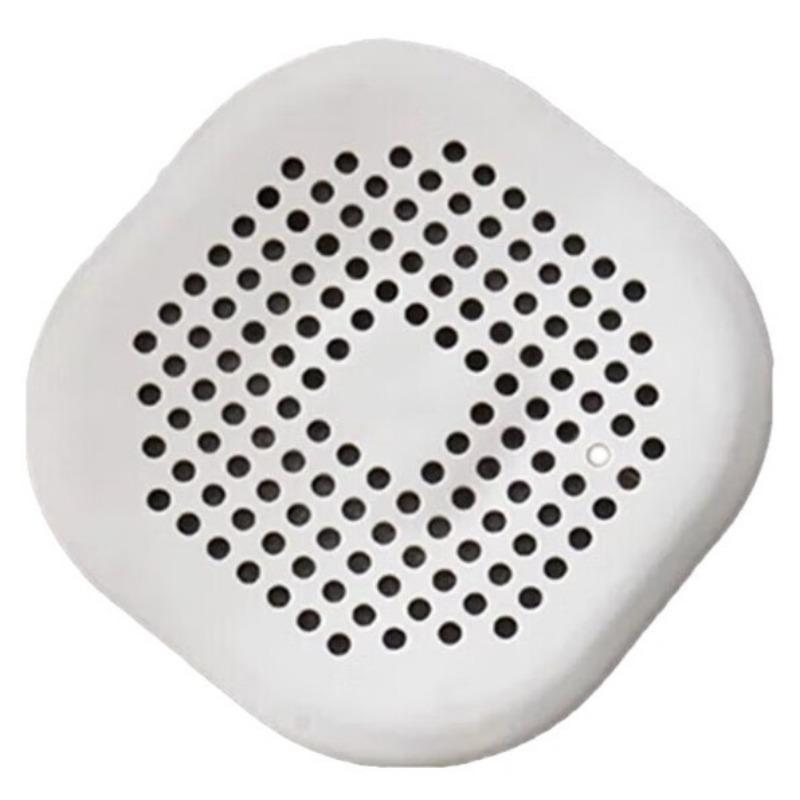 Silicone Floor Drain Sticker Sewer Hair Filter Anti-blocking Artifact Bathroom with Suction Cup Floor Drain Pad Filter