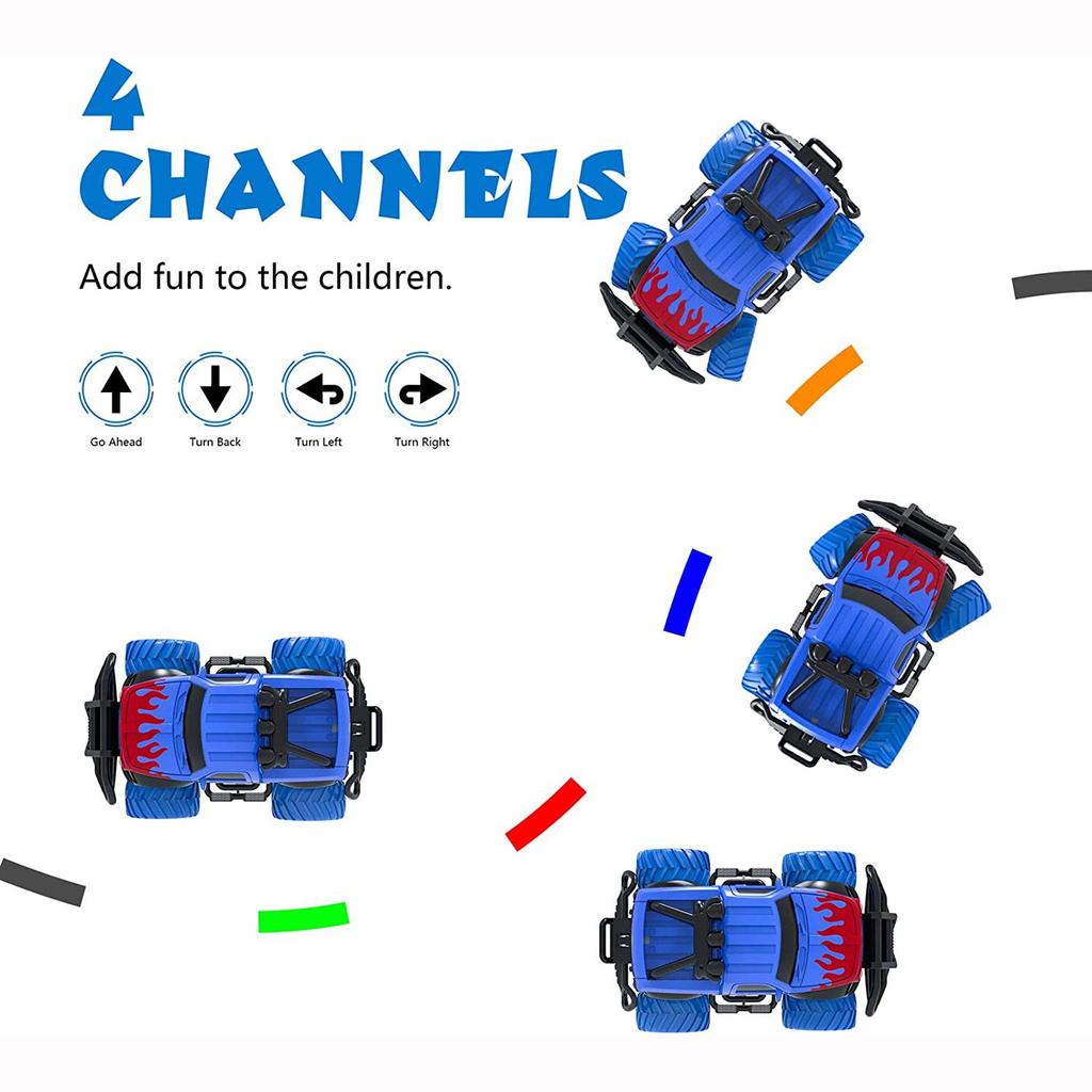 Игрушки для малышей для мальчиков 4-5 лет, радиоуправляемая машинка, грузовики с дистанционным управлением для детей 3-4 лет, подарки на день рождения, игрушки для дошкольников, автомобили RWD, масштаб 1/43