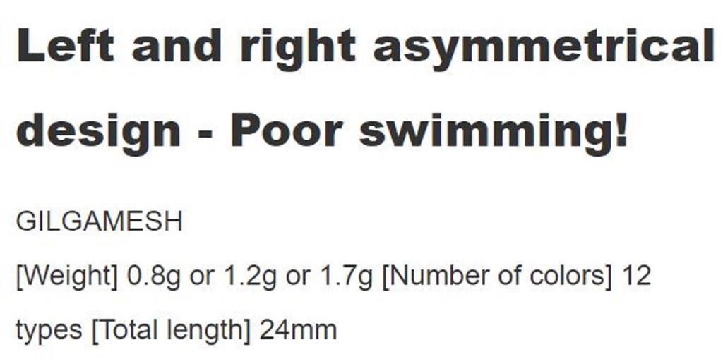 Rob Lure Spoon Gil Gamesh 1,7 грамма Тонущая приманка 5 (5507)