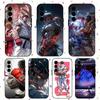 Чехол для телефона Ryu fist Street Fight Arcade для Samsung Galaxy S25 S24 S23 S22 S21 S20 Plus Ultra Note20 Мягкий черный