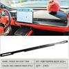For Toyota bZ3X 2025: Carbon Fiber Look Interior Trim Cover Kit - ABS Self-Adhesive, Full Set Interior accessory