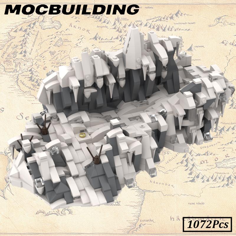 Средиземье Moc Строительные Блоки Сцена Кольца Строительные Наборы Дисплей Конструкция Рождественский Подарок Подарок на День Рождения