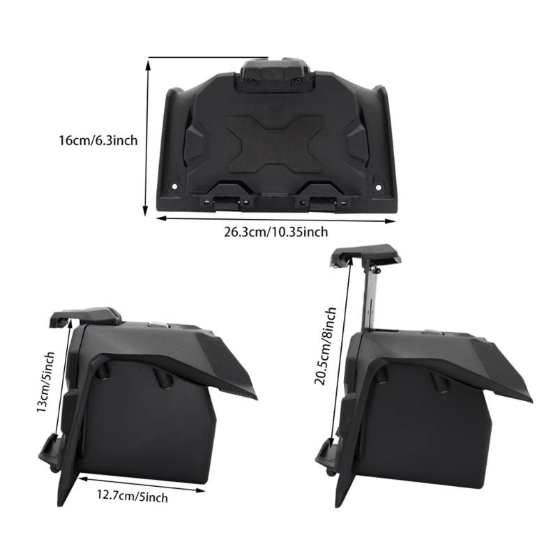Electronic Device Mount Adjustable Tablet Holder Navigation Phone Mount with Storage Box for XP1000 2019-2023 Accessory