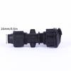 16/20mm Micro Irrigation Drip Tape Connectors Locked Hose Fittings Tee Repair Elbow End Plug Joints Greenhouse Coupler 1Pcs