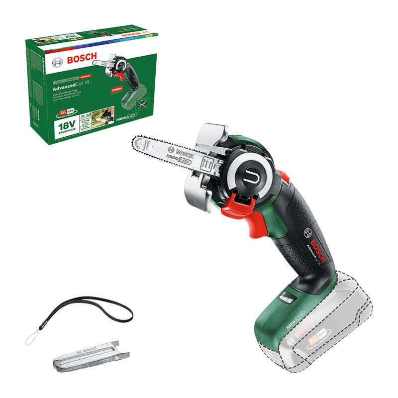 Bosch Cordless Mini Chain Saw Advanced Cut 18V Advanced Cut 18V Cordless Mini Chain Saw Without Battery