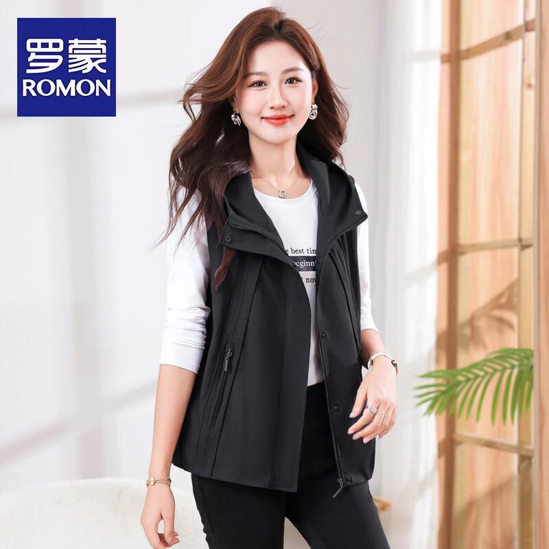 ROMON Women's Hooded Casual Vest