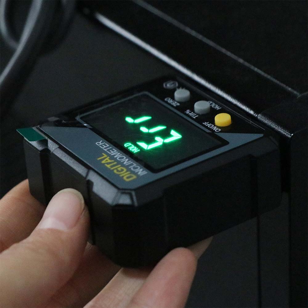 Single-sided Magnetic Electronic Angle Protractor Digital Inclinometer  Level Gauge Tool