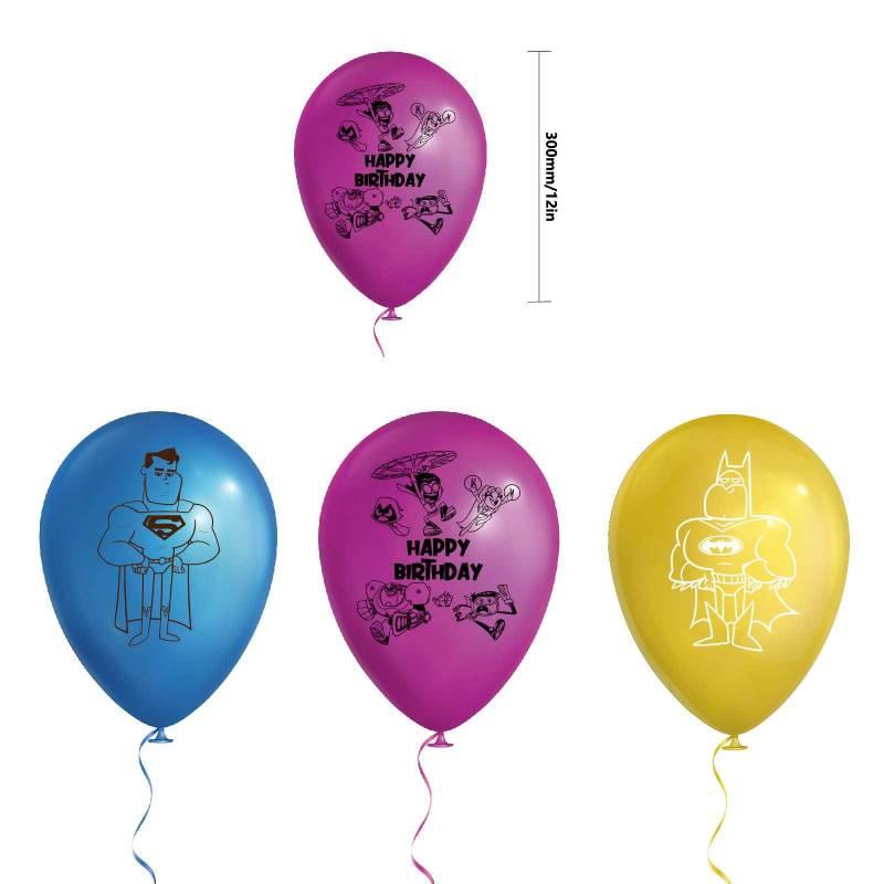 Colorful Teen Titans Go Party Decor Set Safe Eco-friendly Materials High-quality Paper 32pcs