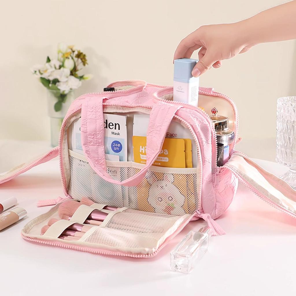Lucky Bag: 2025 Large Capacity Makeup Bag for Women - High-End Cosmetics Storage