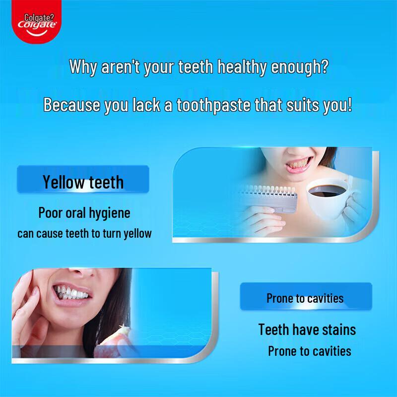 Colgate Набор из двух зубных паст: Отбеливание и уход за деснами