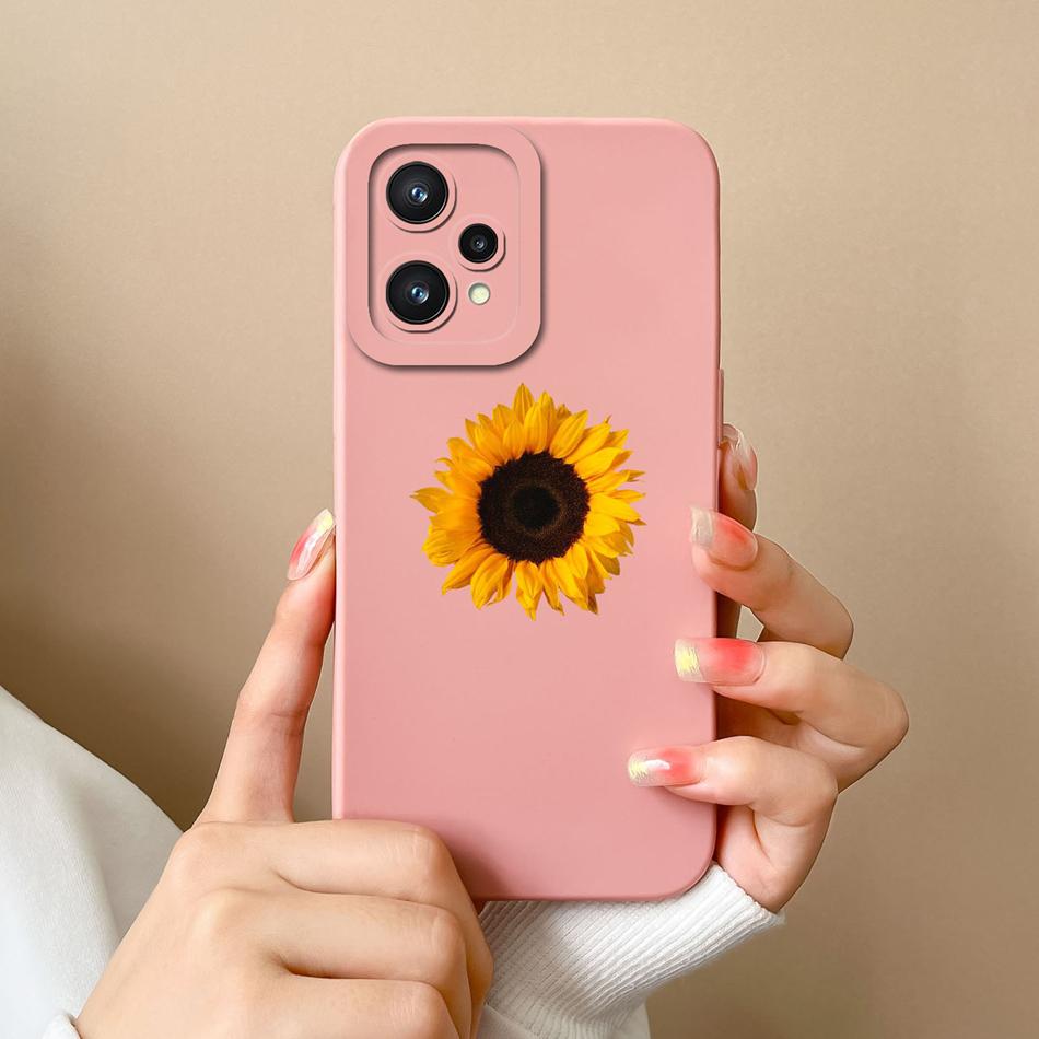 Мини Чехол-Панда Для Realme 9 Pro Plus Конфетный Расписной Мягкий Чехол Для Oppo Realme9 Защита Камеры Жидкий Силикон Чехол Для Телефона Capa
