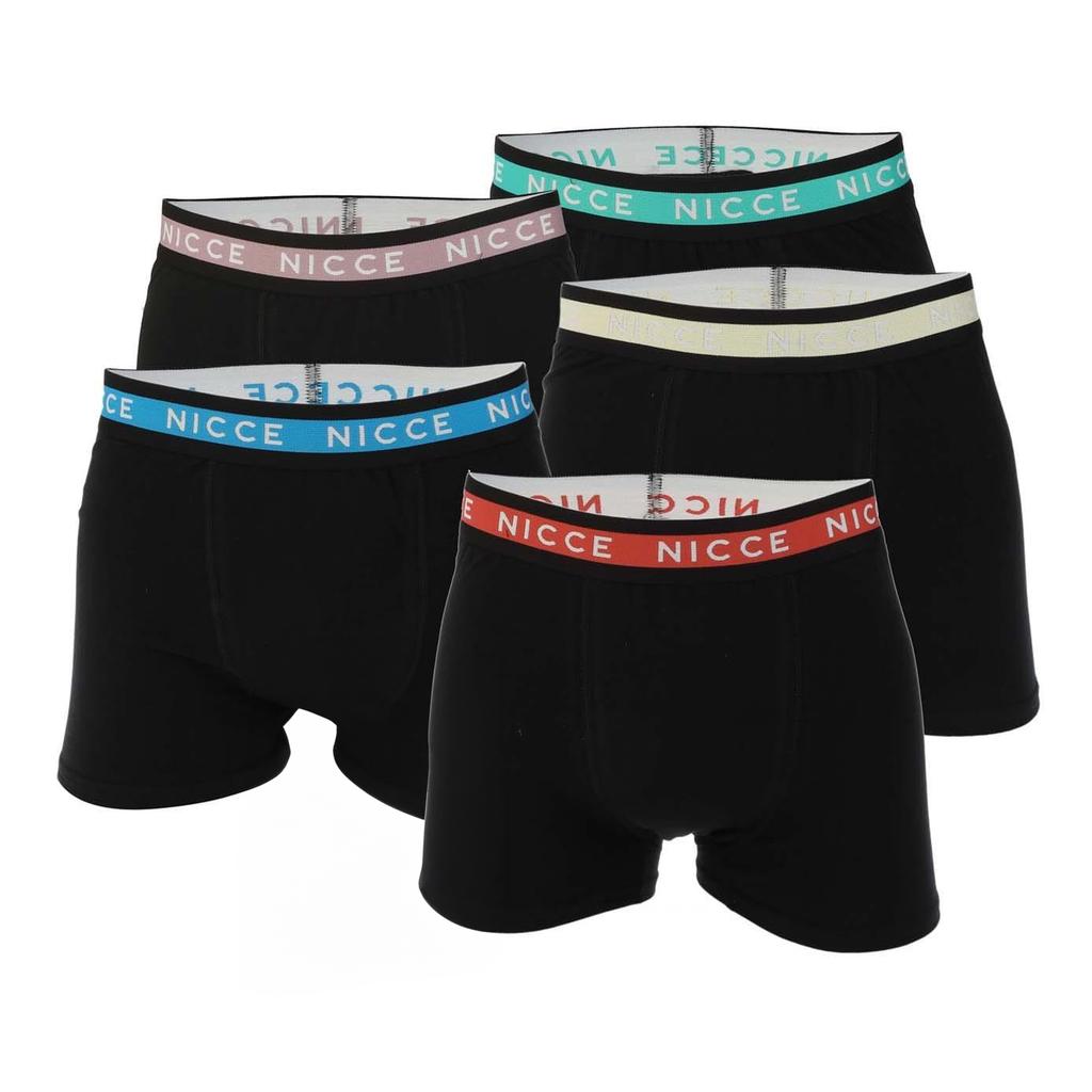 Nicce Mens Lazlow Boxer Shorts (Pack of 5)
