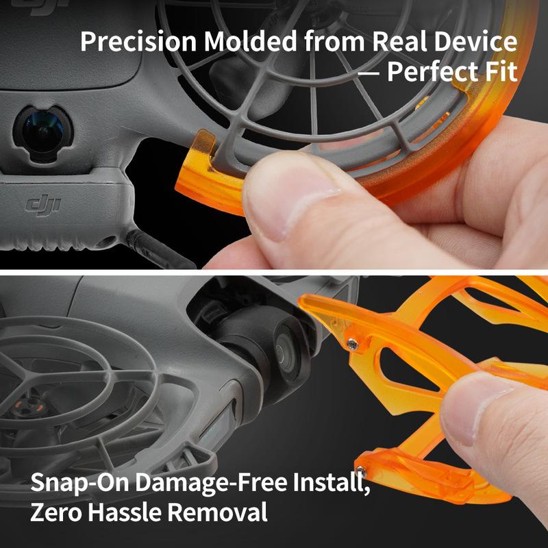 Propeller Guard For Neo 2 Repair Parts 3D Printed Gimbal Bumper Bar Anti-Collision Body Protector Kit For NEO2 Accessories