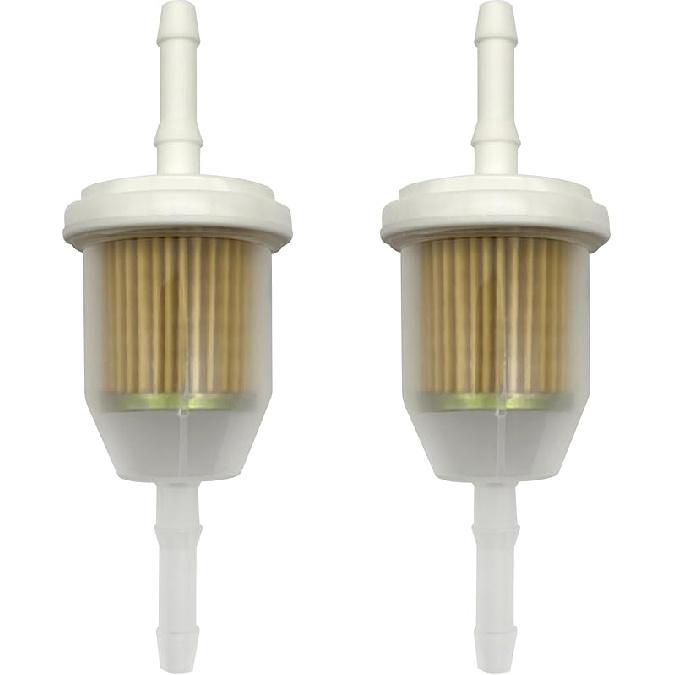 Universal 1/4" 5/16" Inline Fuel Filter AM116304, 25 050 22-S, GY20709 for John Deere Kohler 120-436 71-5960 38666 149-2206-01 21541500 98021
