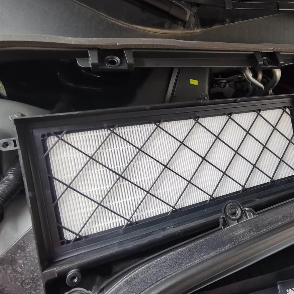 Cabin Filter Air Filter HEPA Air Intake Filter Replacement With Activated Carbon For Tesla Model Y 2021-2026 Model Y Juniper Air Filters 7
