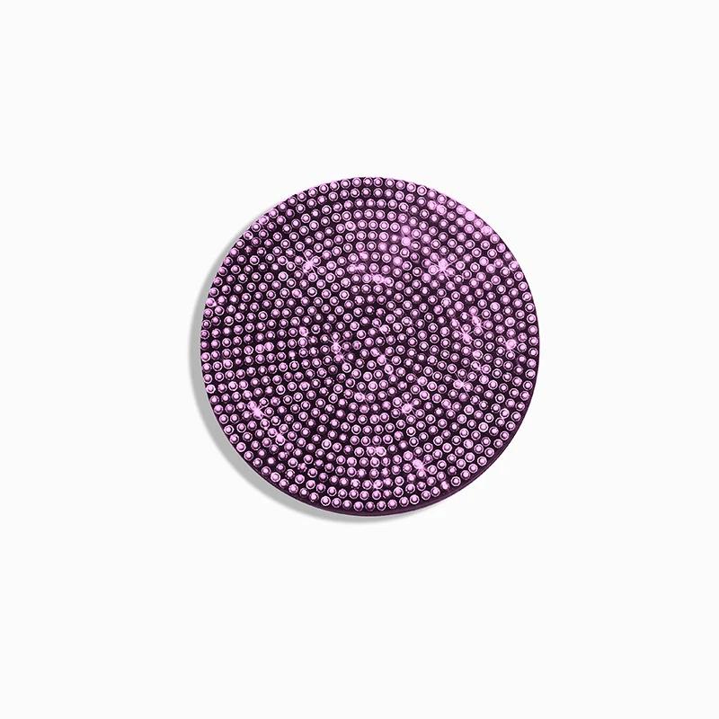 Diamond Car Coaster Water Cup Slot Non-Slip Mat Silica Gel Pad Cup Holder Mat Gadget Bling Waterproof Car Interior Accessories
