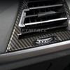 ABS Carbon /Peach Wood Car Side Air Conditioner Air Outlet Vent Cover Trim Interior Accessories For BMW X3 X4 G01 G02