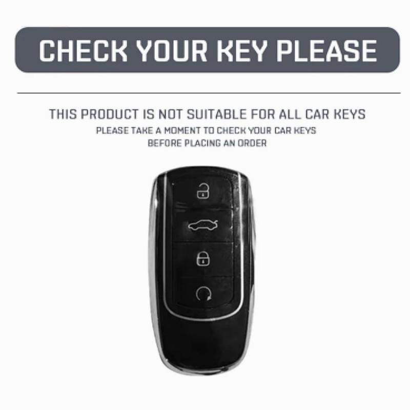 Для Chery Tiggo 8 Pro Tiggo 8plus New 5 Plus 7pro Мягкий ТПУ автомобильный чехол для смарт-ключа чехол в виде ракушки, сумка для ключей, протектор