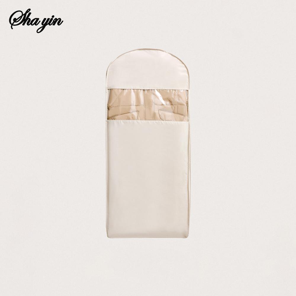 Visible Compression Hanging Bag for down Jacket - Dust Cover Clothes Storage Wardrobe Organizer for Household