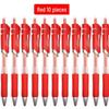 Press-Action 0.5mm Ballpoint and Sign Pen, Black/Red/Blue, for Students and Office.