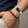 Металлическая рамка для Huawei Band 10/10 NFC/9/9 NFC/8/8 NFC, Корпус часов, Интегрированный трехрядный ремешок из нержавеющей стали