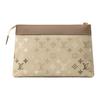 LOUIS VUITTON Pochette Voyage Souple Monogram Surplus Coated Canvas Toiletry Bag Men's Sand M29427