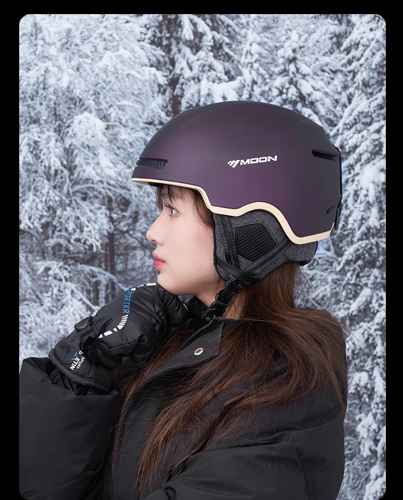 MOON Unisex Professional Breathable Winter Ski & Snowboard Helmet