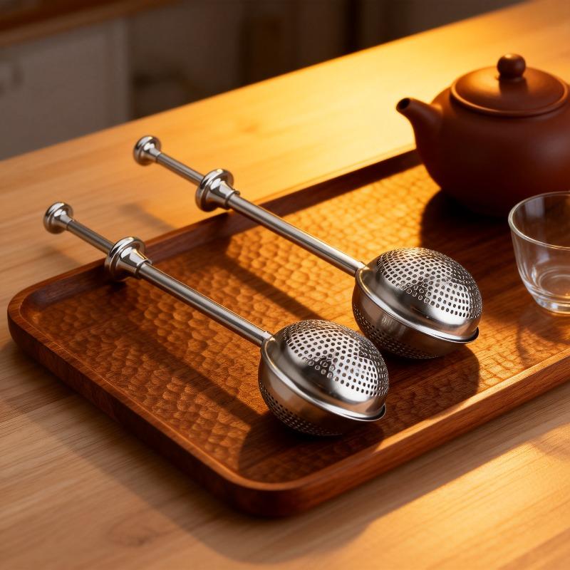 Xiaomi Tea Strainer Metal Tea Bag Tea Strainer Ball Tea Infuser Filter Spice Tea Tool Accessories Reusable Stainless Steel Teapot
