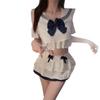 Sex underwear pure desire wind maid uniform sexy pure desire qqny sailor J uniform perspective uniform suit