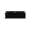 Tory Burch Fleming Diamond Quilted Soft Top Handle Chain Wallet Women wallet Black 150332-001