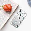 Чехол для телефона с рисунком пингвина кавайи для iPhone 15 13 14 Pro Max XS XR 12 11 Pro 13 Mini 6 7 8 Plus, мягкая прозрачная задняя крышка