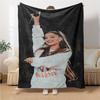 Music Fashion Fusion Blanket Soft Throw Blanket For Home Bedroom Bed Sofa Travel Office Solid Christmas Blanket