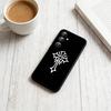 Чехол для телефона с крестом для Samsung Galaxy A73, A72, A71, A70, A53, A52, A51, Другие, Мягкий черный чехол