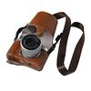 For Fujifilm BEADY FUJIFILM XM5 Exclusive Case Camera Bag Xm5 PU Leather Camera Bag with Shoulder Strap Brown X-M5 X-m5