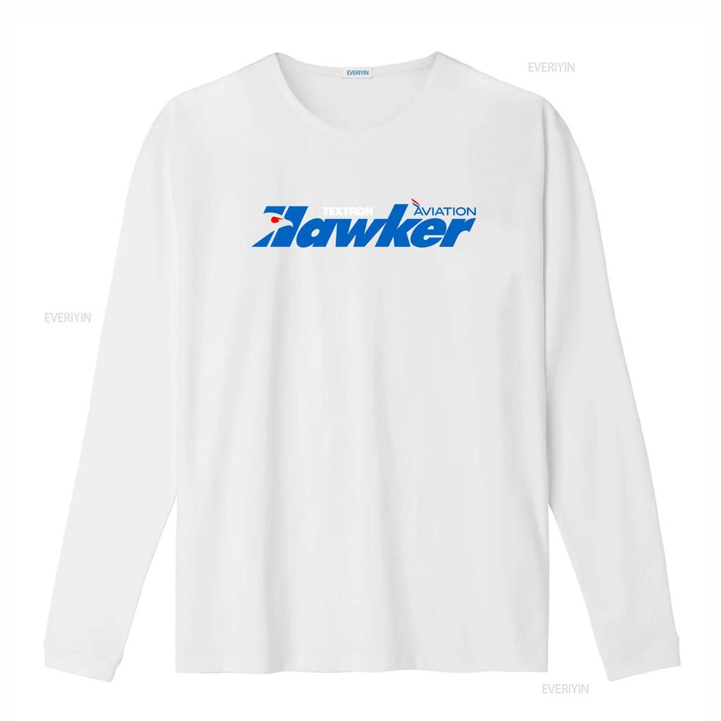 Hawker Aircraft Textron Aviation Логотип Футболка Американские Размеры S 5XL винтажный Стирка Стильная уличная одежда дизайнерская одежда