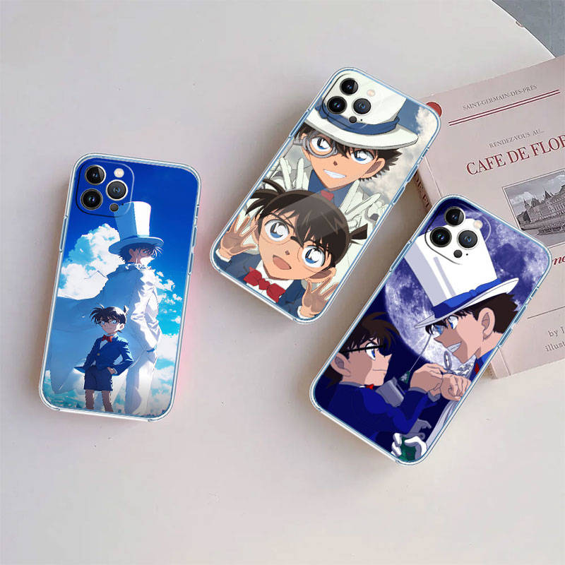 JO17 Чехол для телефона Detective Conan для Motorola E22S E7 G6 G7 G8 G9 Plus Power Play G10 G20 G04 E30 E40 E22 E20 E13 G22 G23 G Stylus Play