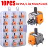 10PCS 3D Hall Effect Joystick for PS4/5 for XBox/Switch Game Machine Hand Switch High Precision Thumbsticks Module Repair Parts