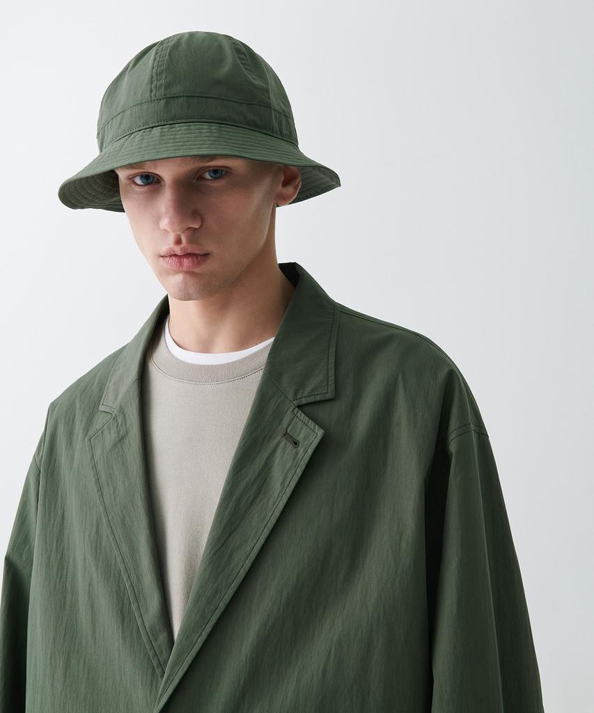 MUSINSA STANDARD [City Leisure] Cn Round Bucket Hat [Khaki]