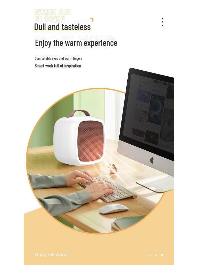 Электрический настольный обогреватель Cross-Border - Компактный дизайн Sun по стандартам ЕС и США