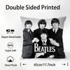Наволочка B-beatleS-Band Плюшевая ткань Мягкая Наволочка Двусторонняя печать Наволочка для подушки Бытовая