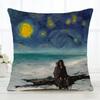 VVagabond Pillow Case Fashion Square Pillowcase Bedroom Sofa Room Ins Decoration Leisure