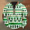 Men's St. Patrick's Day Vintage Casual Zip Sweatshirt Outdoor Casual Top