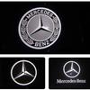 2 шт. Светодиодная подсветка дверей автомобиля с проектором логотипа для Mercedes Benz W212 W205 AMG ML W166 W176 W177 W213 W246 GLB GLC GLA GLS GLE