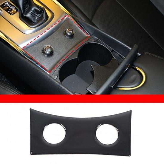 Glossy Piano Black Seat Heat Switch Trim Sticker For Infiniti G37 G25 G35 07-13
